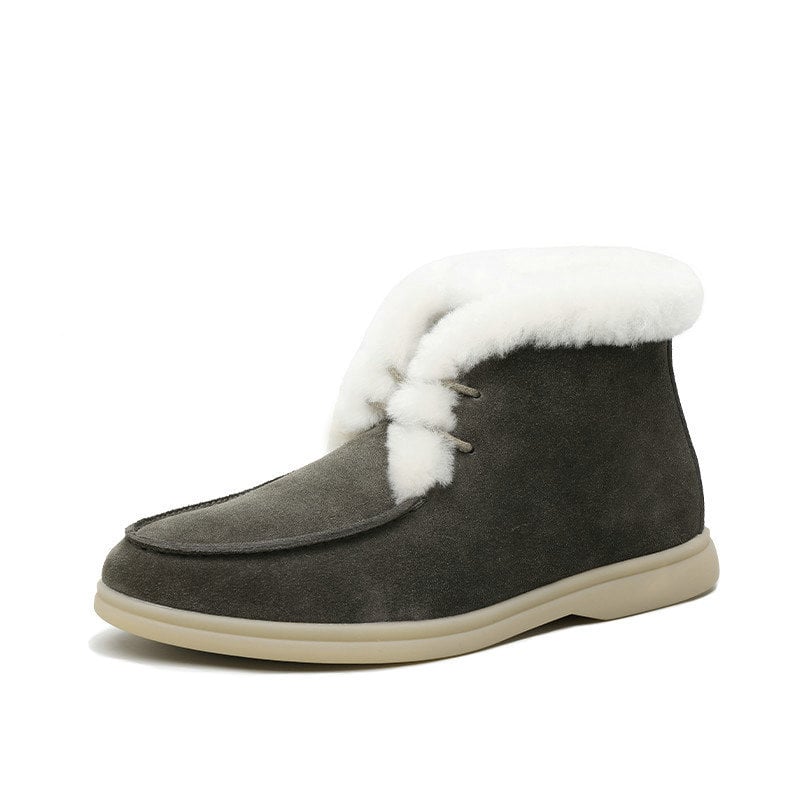 Botas para mujer efecto gamuza invierno - Lena