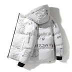 Chaqueta acolchada para hombre efecto vinilo con capucha - Lanuz