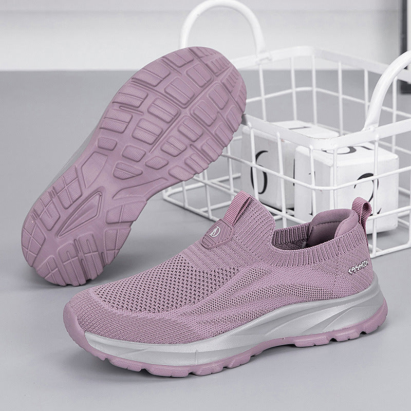 Zapatillas deportivas unisex de tejido con panel de malla - Gio