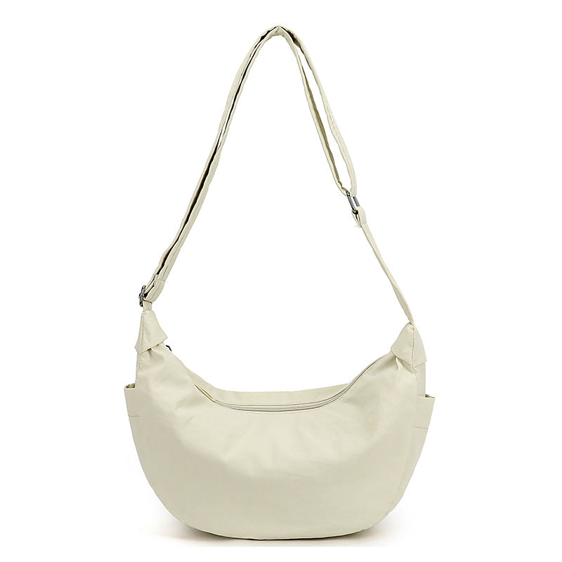 Bolso hombro mujer media luna gran capacidad correa ajustable - Manon
