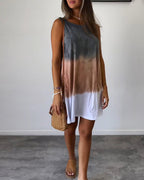 Gwyneth - Vestido informal sin mangas