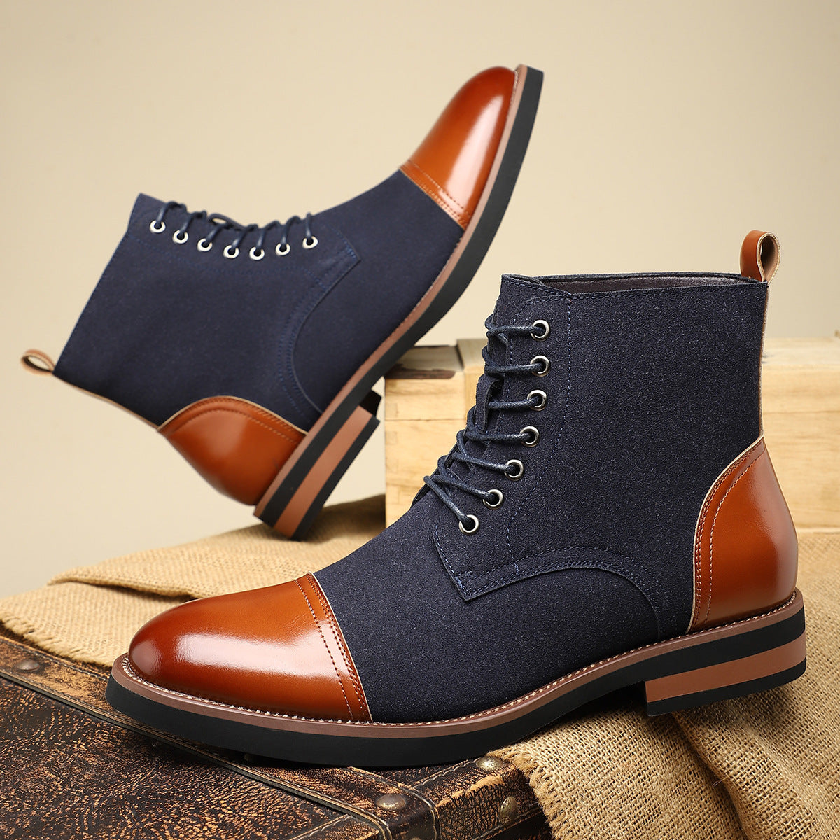 Botines de vestir para hombre de estilo urbano - Skorvald