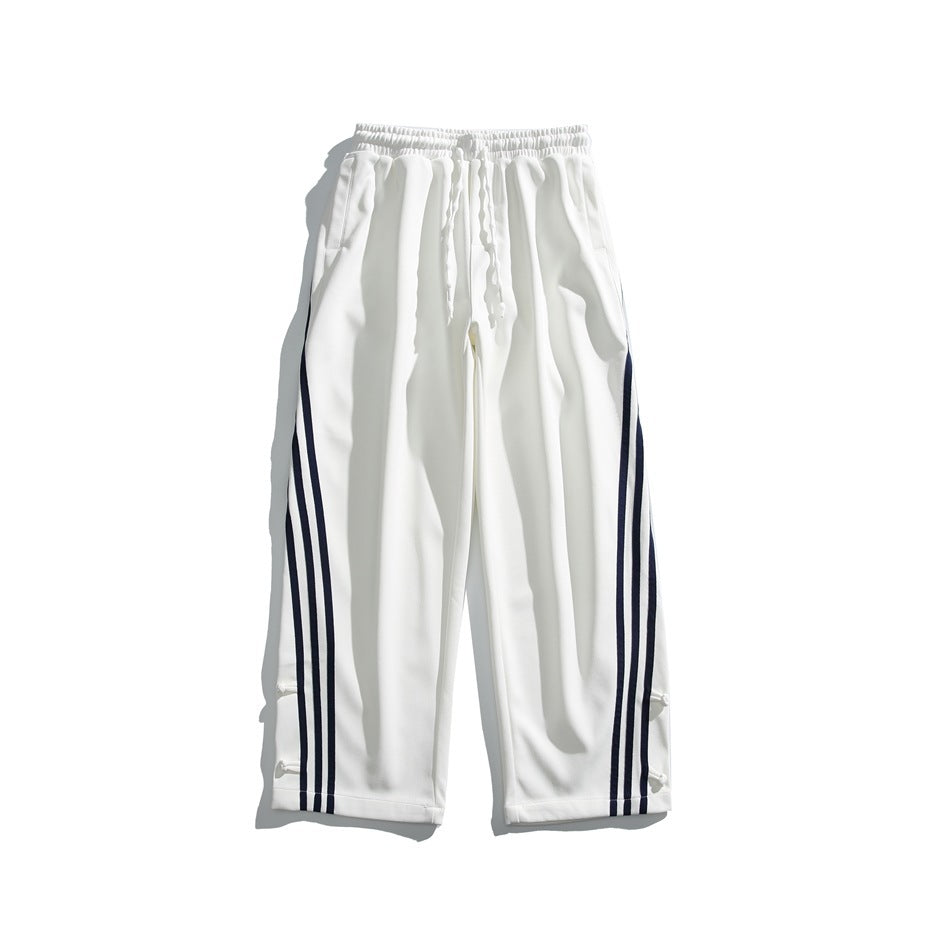 Robert - Pantalones deportivos a rayas de moda para hombre