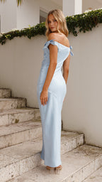Vestido largo de hombros descubiertos para mujer - Melina