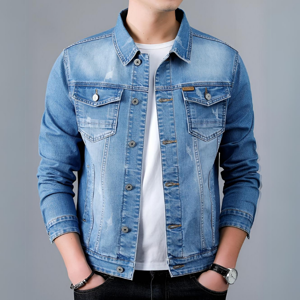 Jack - Chaqueta vaquera clásica para hombre