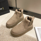 Botines para mujer estilo invernal con interior afelpado - Maivelle