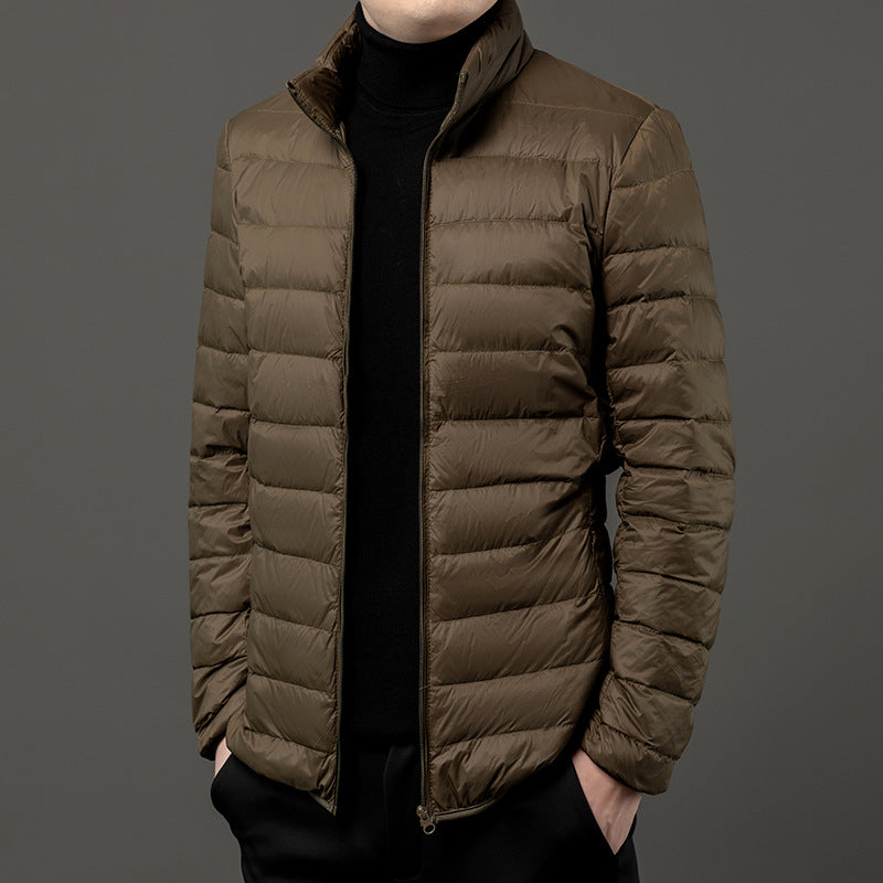 Chaqueta ligera acolchada para hombre con cierre de cremallera - Patrick
