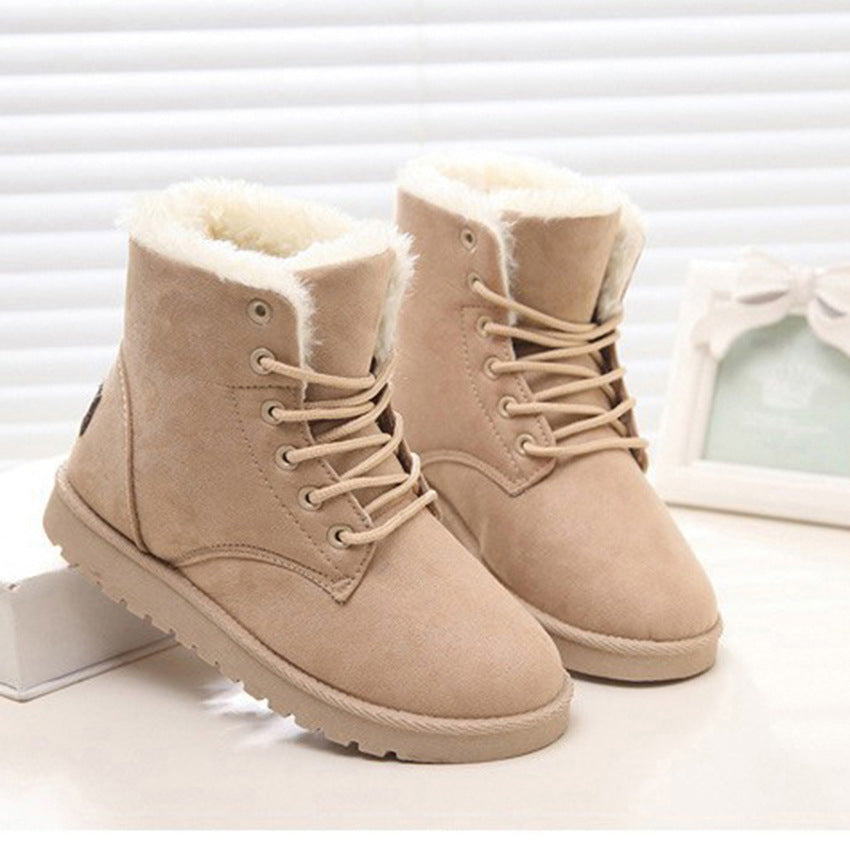 Botines para mujer interior afelpado cálido - Arlena