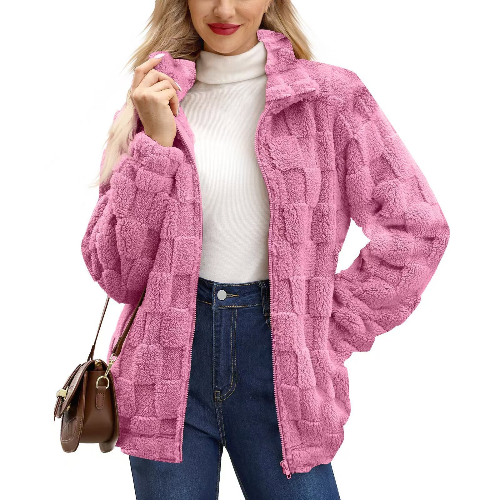 Chaqueta para mujer de textura acolchada - Irvina