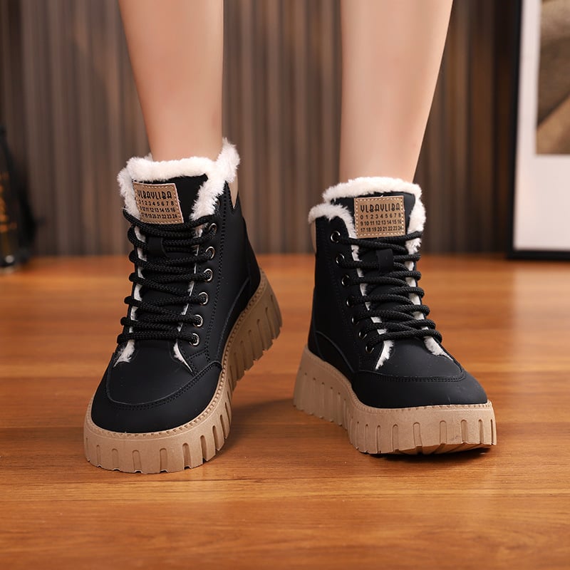 Botines para mujer estilo invernal  - Vaelinne