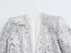 Blazer de lentejuelas para mujer - Arvein