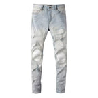 Pantalones vaqueros slim con efecto desgastado - Eirikur