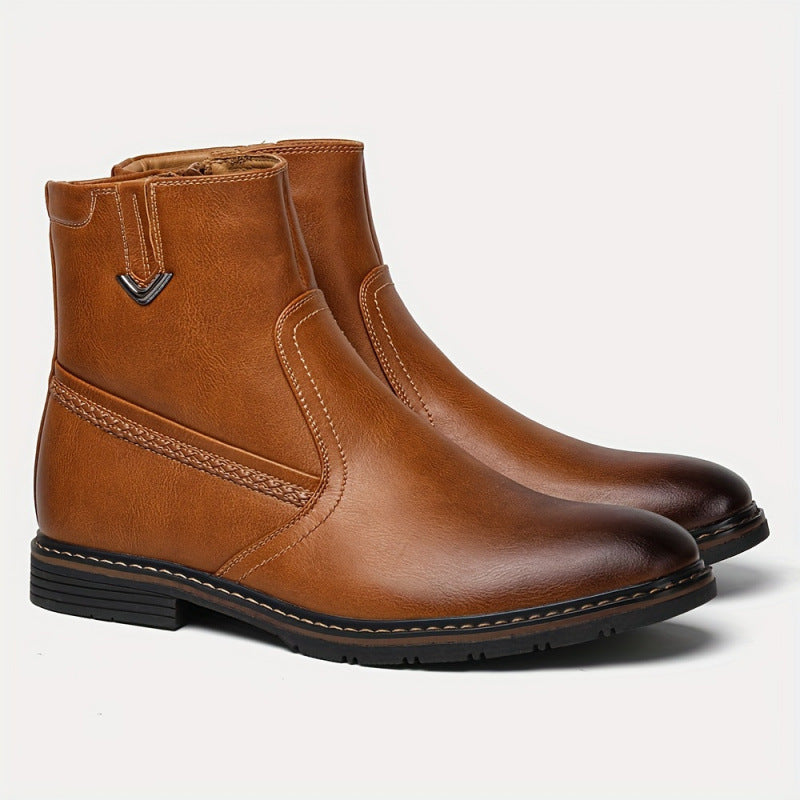 Botines para hombre efecto piel lisa - Renwick