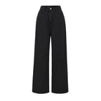 Pantalones para mujer de tiro alto y pierna ancha - Savrelle
