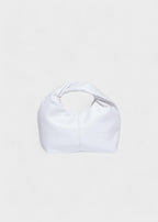 Bolso mujer tipo hobo asa redonda cuero sintético diseño moderno - Malva