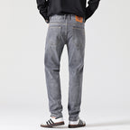 Pantalones vaqueros rectos de acabado gris - Torleif