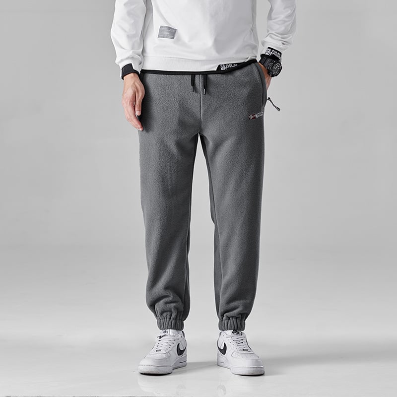 Pantalones para hombre de forro polar grueso - Lioren