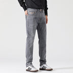 Pantalones vaqueros rectos de acabado gris - Torleif