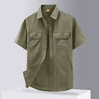 Camisa de trabajo hombre estilo casual con bolsillos - Felipe