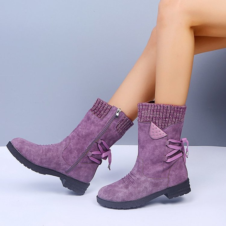 Pia - Botas de nieve con cordones