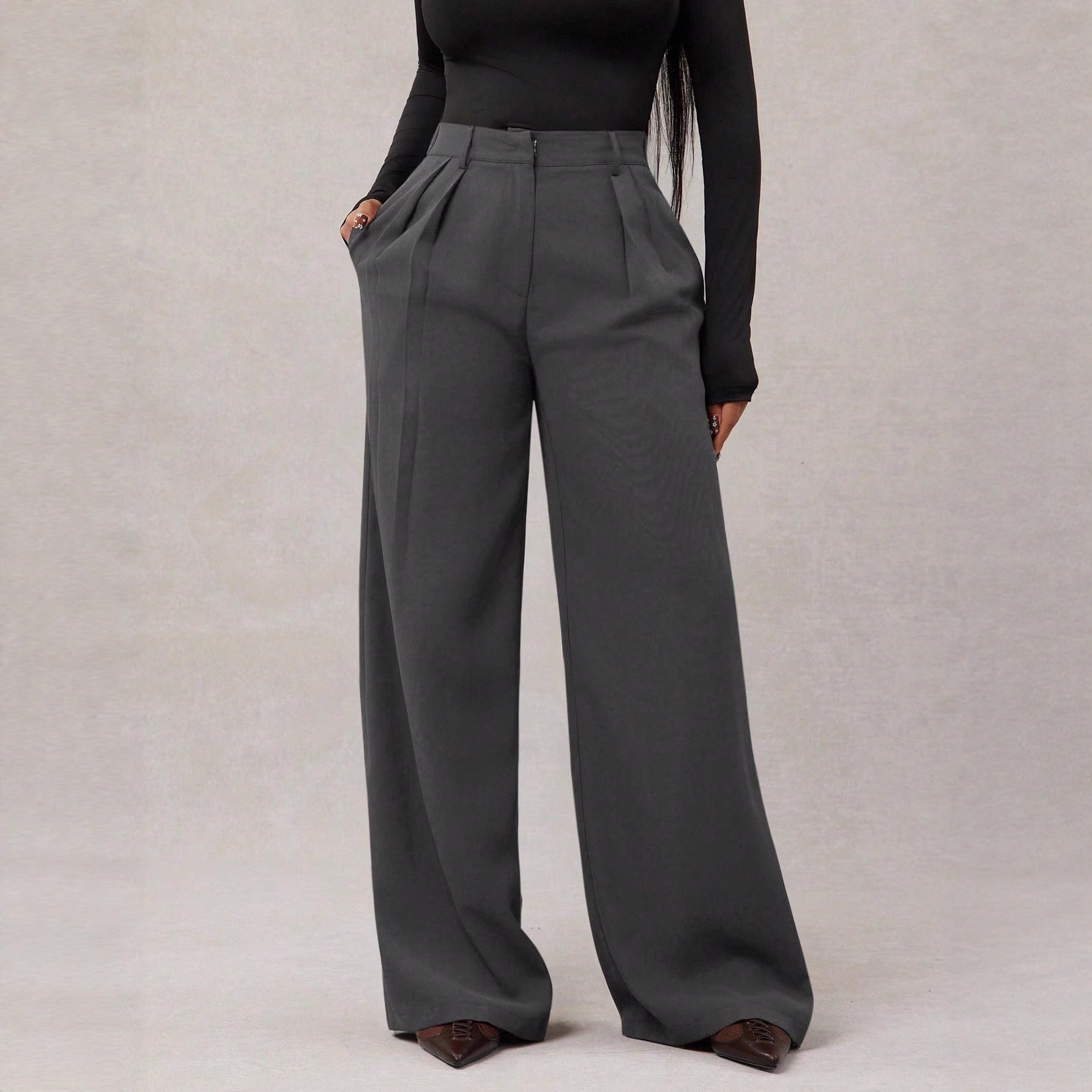 Pantalón para mujer efecto sastrero - Eloria