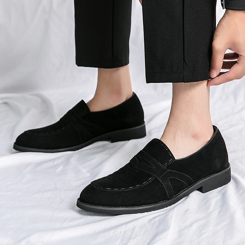 Mocasines de ante efecto cepillado para hombre - Lioren