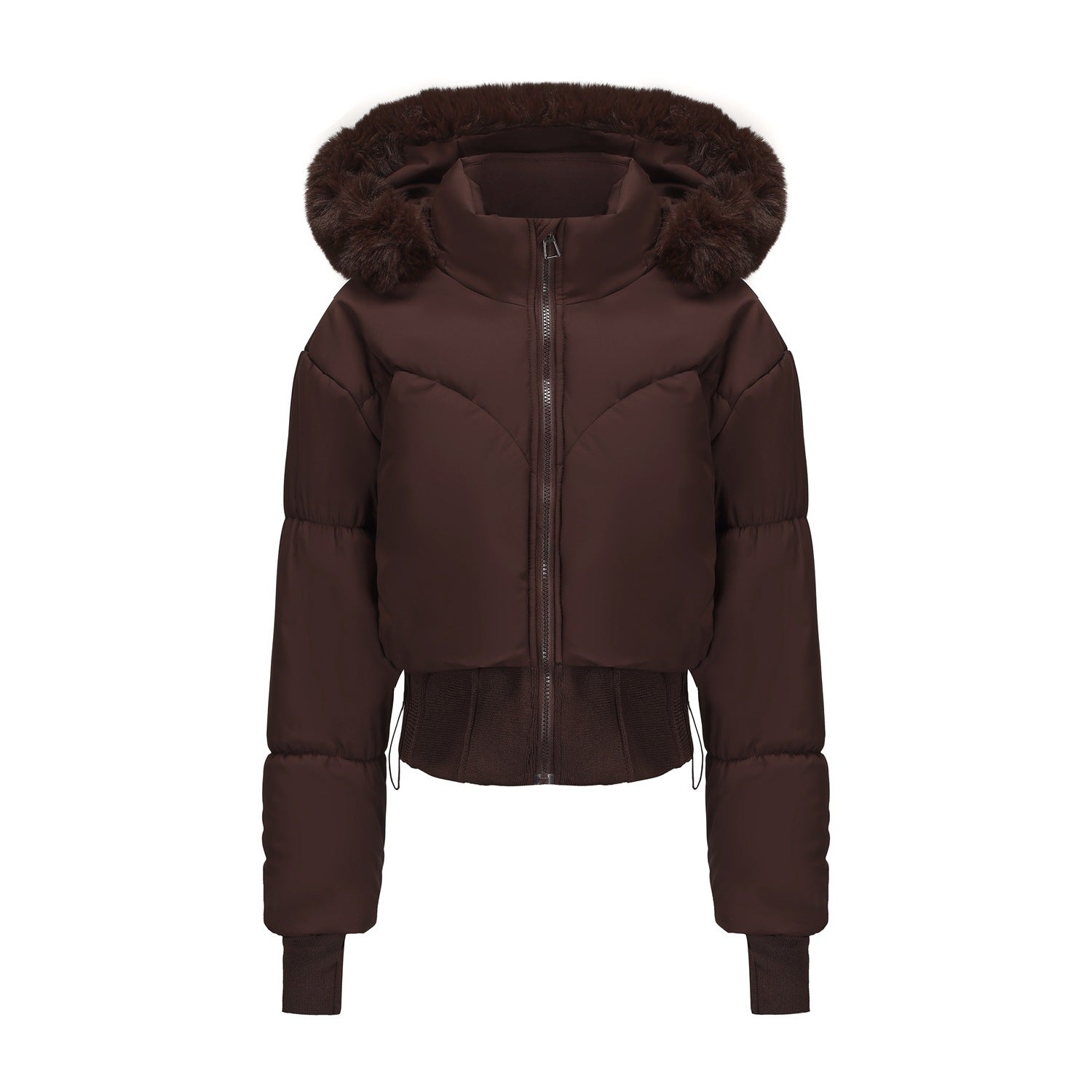 Chaqueta corta para mujer con capucha - Avenil