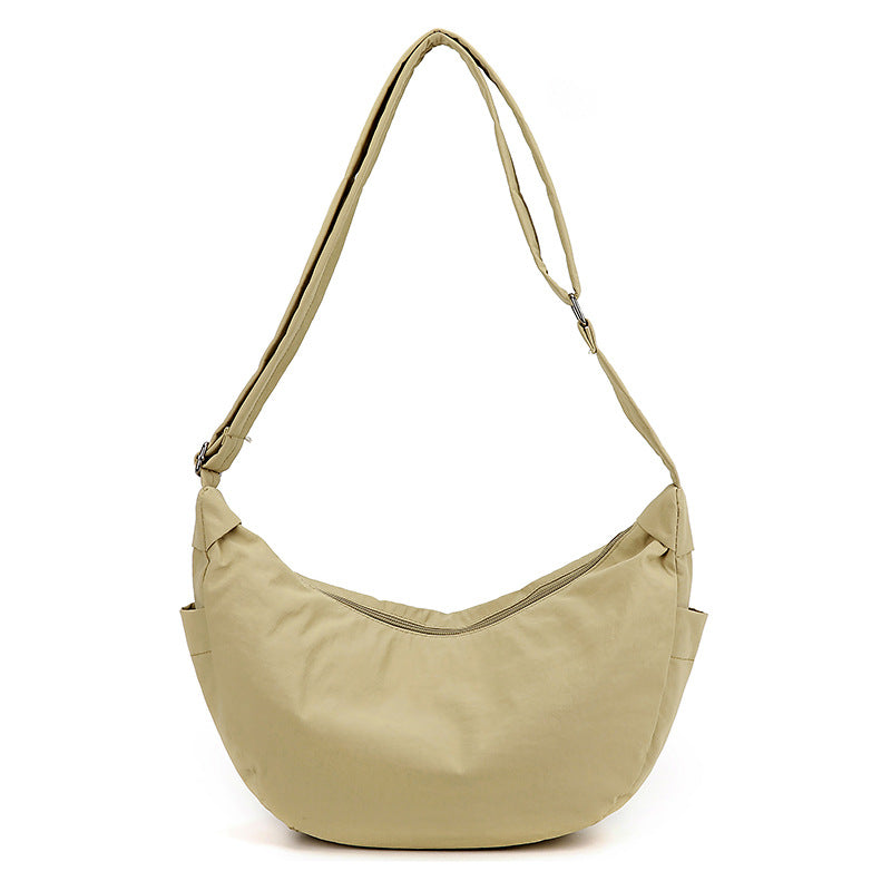 Bolso hombro mujer media luna gran capacidad correa ajustable - Manon