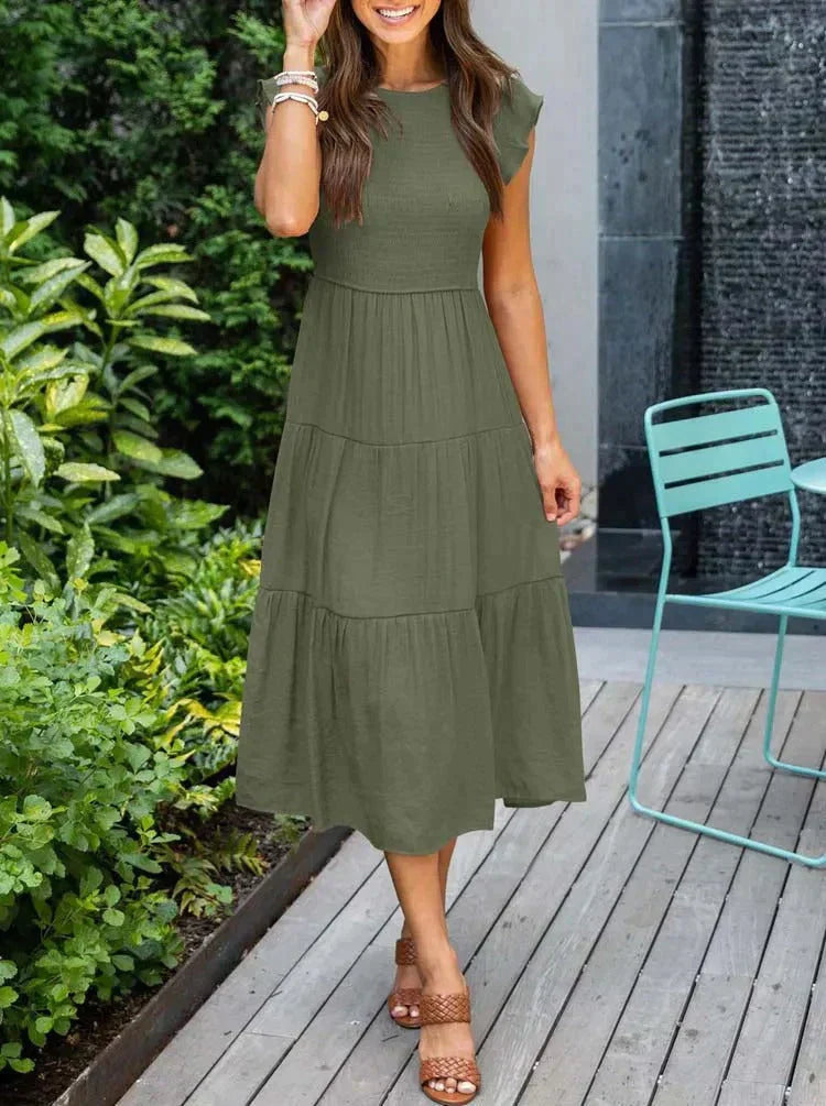 Jayne - Cómodo maxi vestido