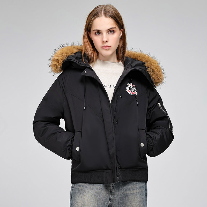 Cazadora para mujer corta acolchada de invierno - Lysanne