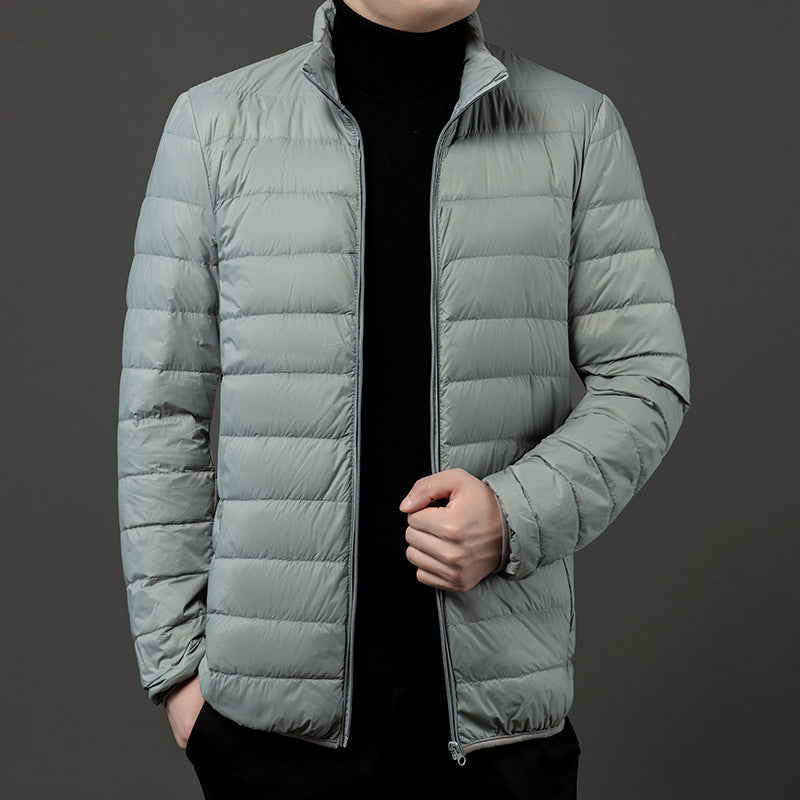 Chaqueta ligera acolchada para hombre con cierre de cremallera - Patrick