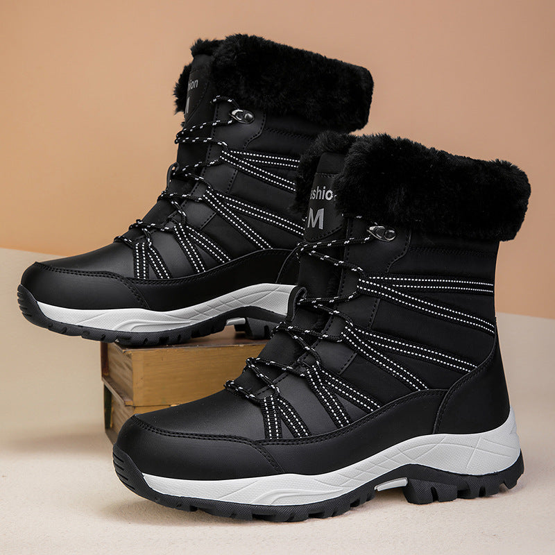 Botas de invierno acolchadas con forro cálido - Enna