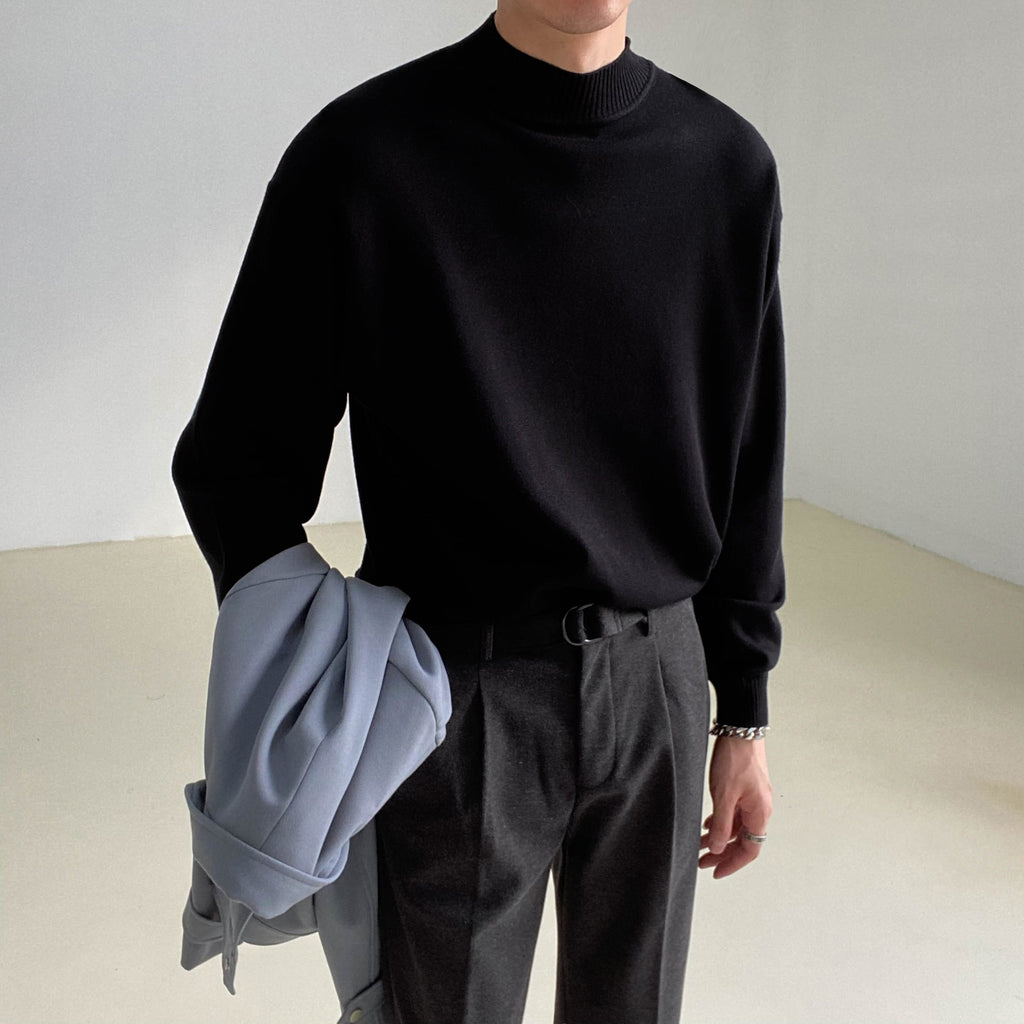 Suéter para hombre efecto punto liso - Renwald