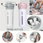 ViajeLuxe Juego de Botellas para Viaje 4 en 1