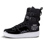 Botas altas hombre lona reforzada estilo urbano - Esteban