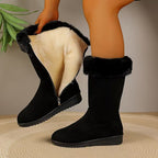 Botas de nieve forradas de invierno para mujer - Ilara