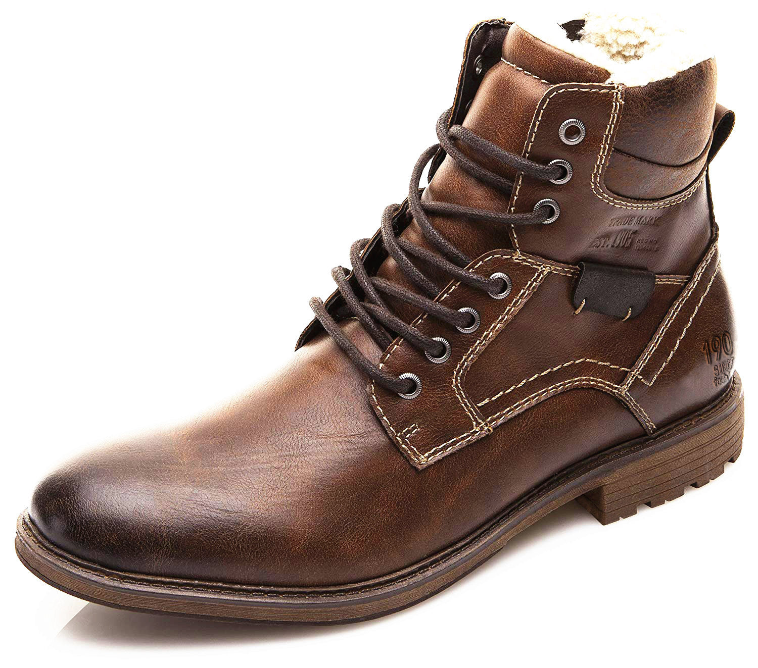 Botas para hombre efecto cuero invierno - Darsen