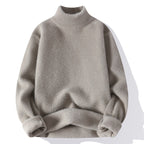 Suéter para hombre cuello semicisne punto suave - Noah
