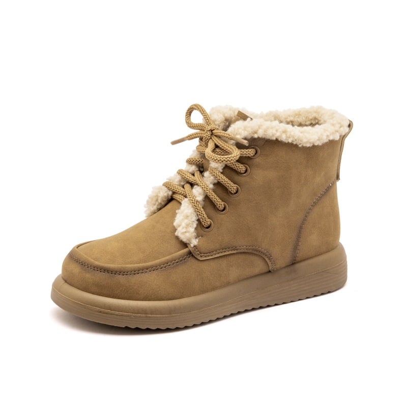 Botines para mujer estilo invernal con interior afelpado - Avenna