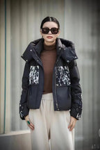 Elvy - Chaqueta de plumón con capucha