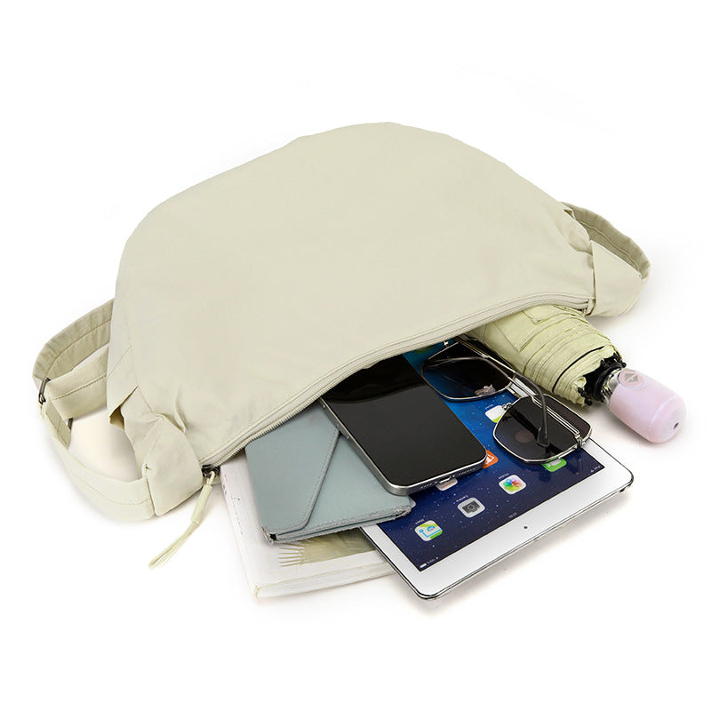 Bolso hombro mujer media luna gran capacidad correa ajustable - Manon