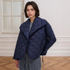 Chaqueta corta para mujer efecto acolchado - Elnara