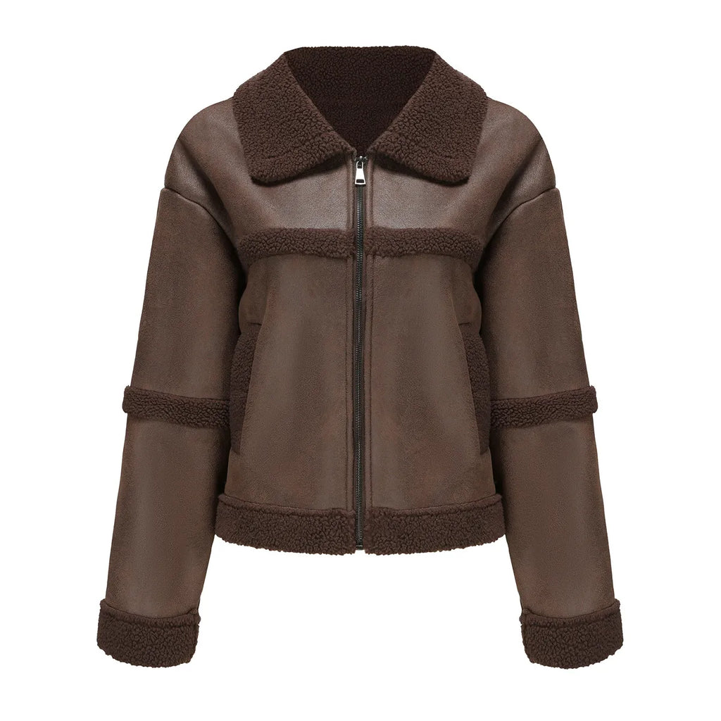 Gia - Chaqueta polar cálida y moderna para mujer