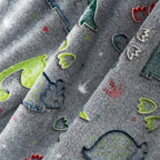 Manta Infantil Flannel Dinosaurios