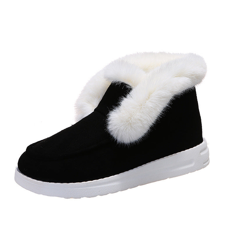 Nissa - Cálidos zapatos de invierno de ante