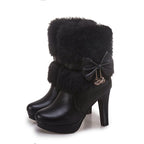 Botas cortas para mujer con tacón estructurado - Yevrina