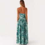 Vestido Largo Estampado Mujer - Selene