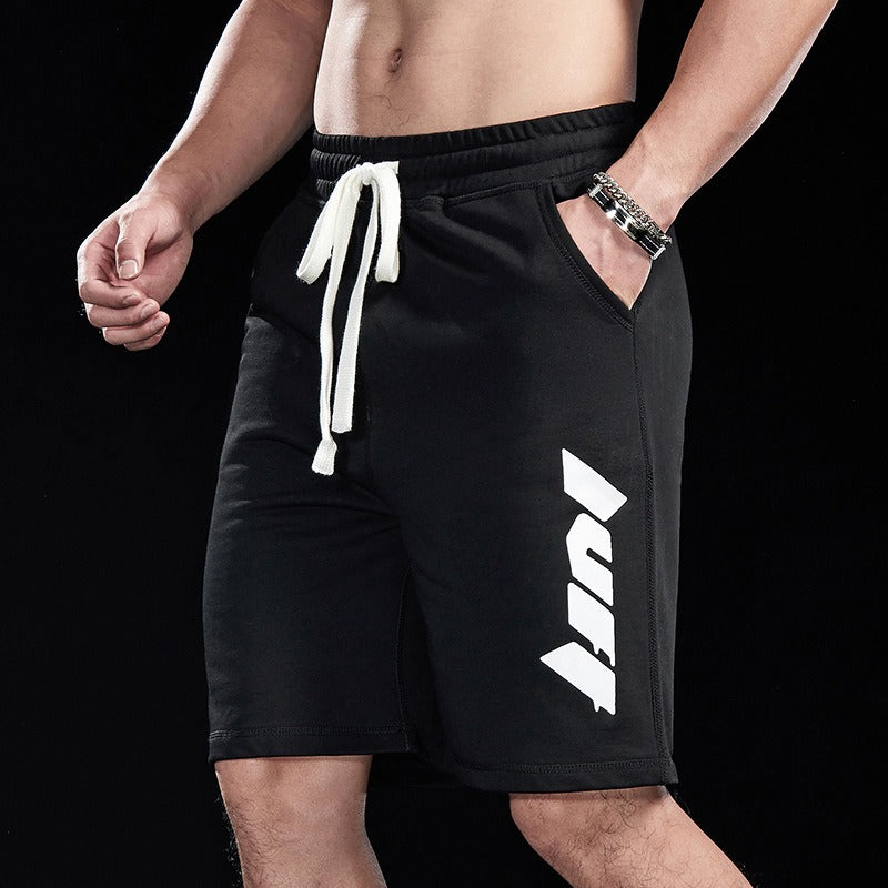 Pantalón corto para hombre de algodón elástico estilo fitness - Hugo