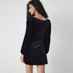 Vestido para mujer tipo terciopelo - Yalena