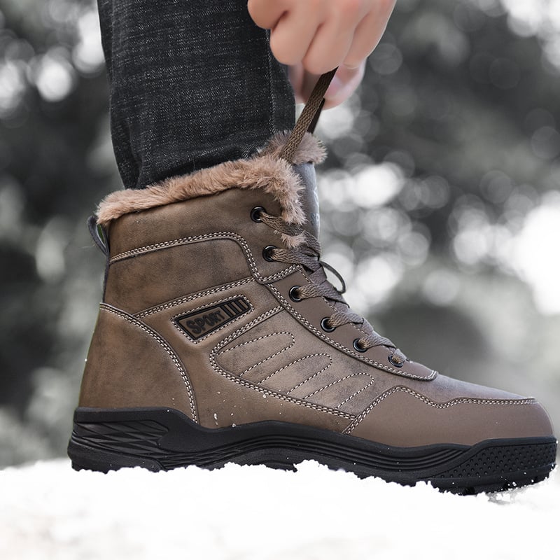Botas para hombre efecto interior cálido impermeable - Maevon
